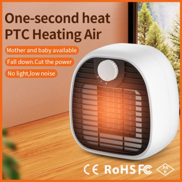 Mini Desk Heater Fan Item No#11389 - Image 4
