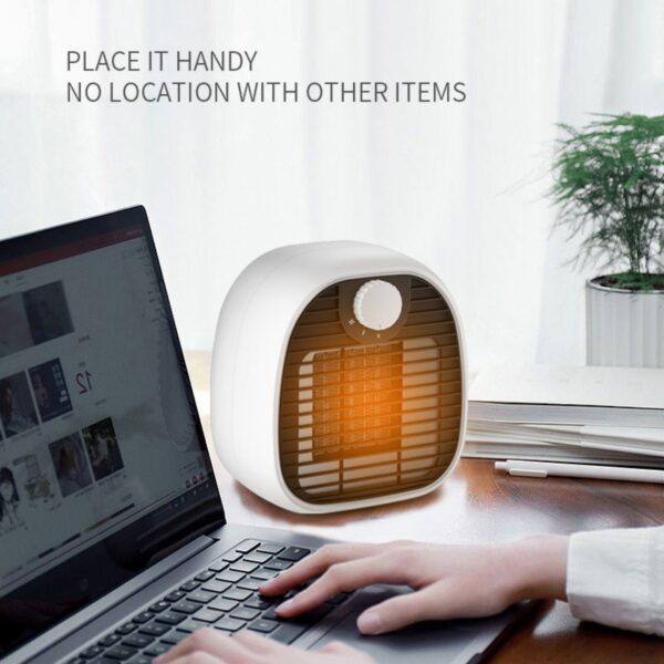 Mini Desk Heater Fan Item No#11389 - Image 5