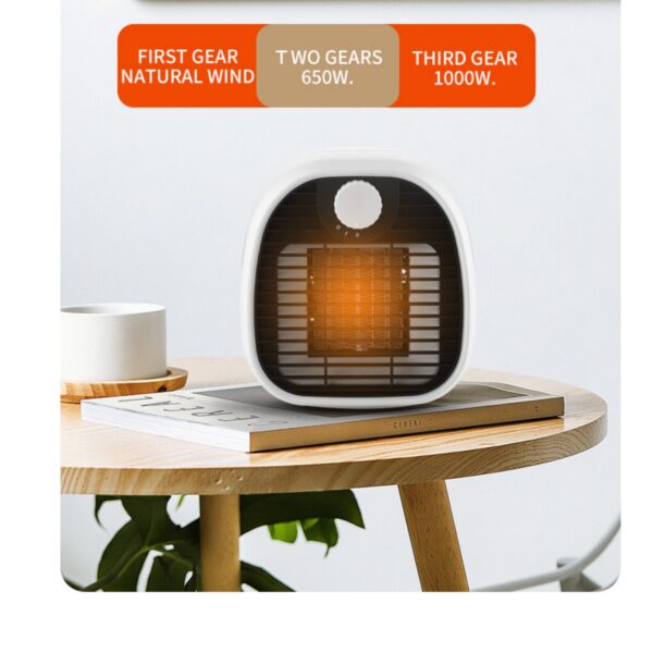 Mini Desk Heater Fan Item No#11389 - Image 6