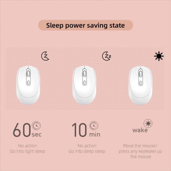 Rehargable Wireless Mouse Item No#11399 - Image 4