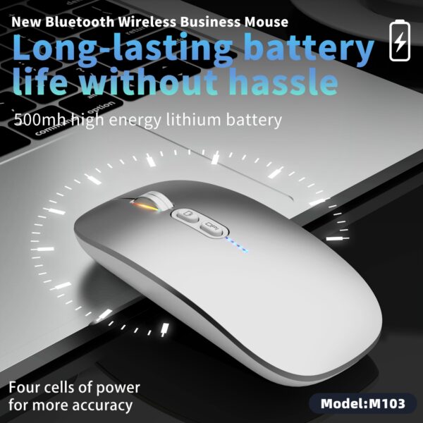 Three Modes Wireless Mouse Item No#11400 - Image 3