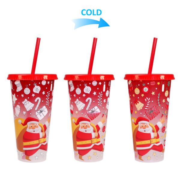Christmas Color Changing Cups Item No#11403 - Image 5