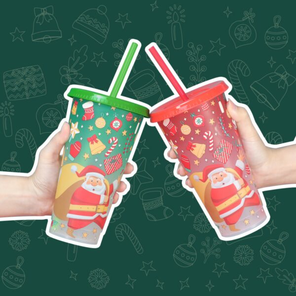 Christmas Color Changing Cups Item No#11403 - Image 6
