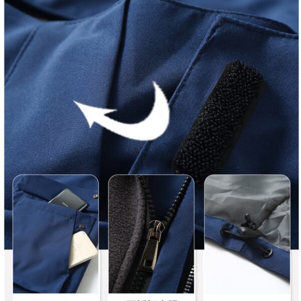 3-In-1 Winter Jacket For Men And Women Item No#11432 - Image 3