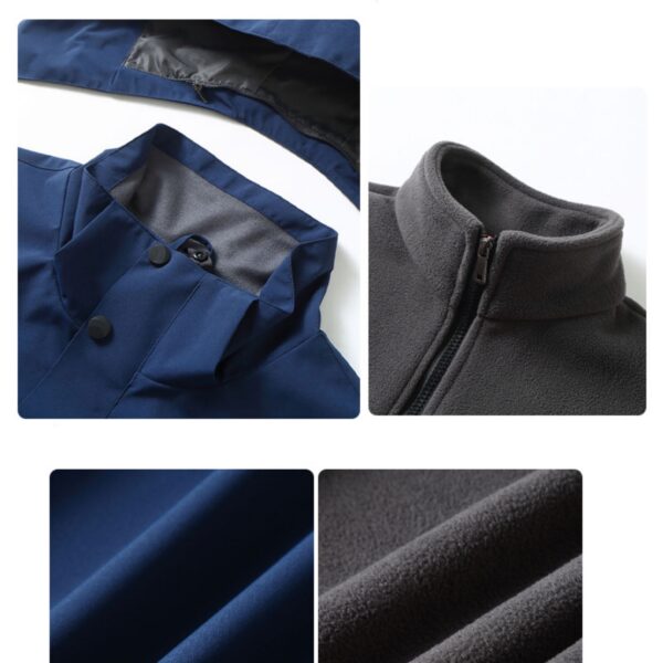 3-In-1 Winter Jacket For Men And Women Item No#11432 - Image 5