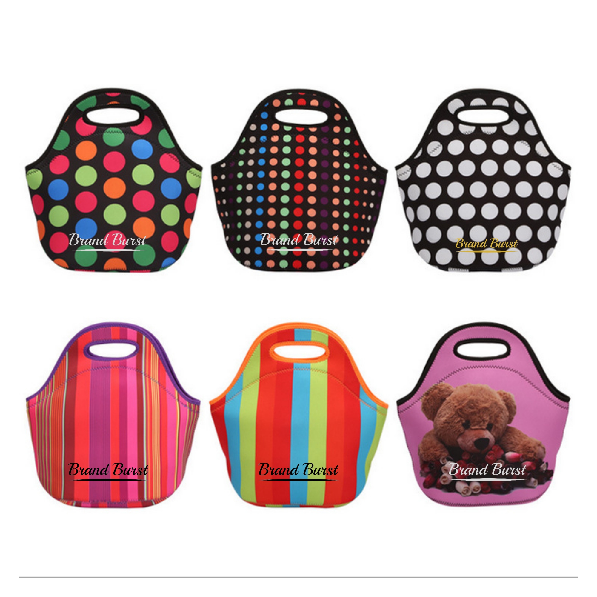 Insulated Neoprene Lunch Bag Item No#11458