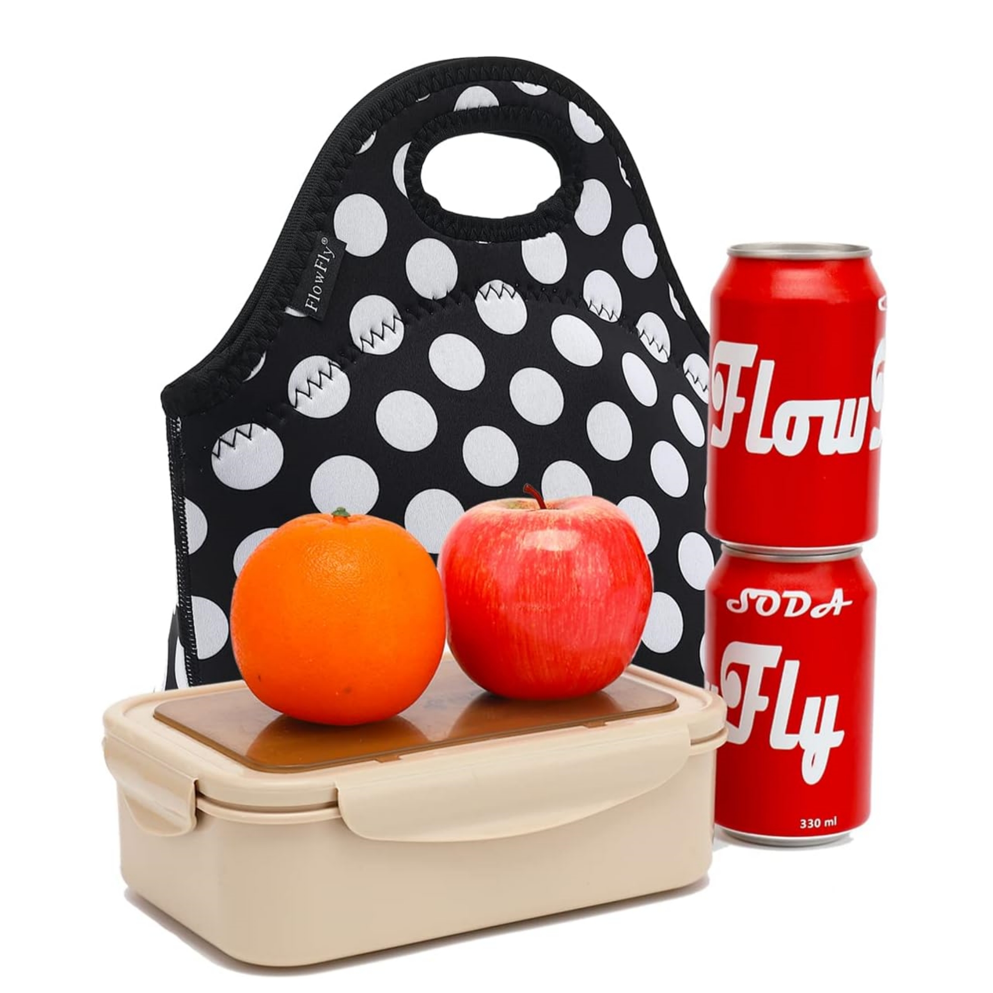 Insulated Neoprene Lunch Bag Item No#11458 - Image 6
