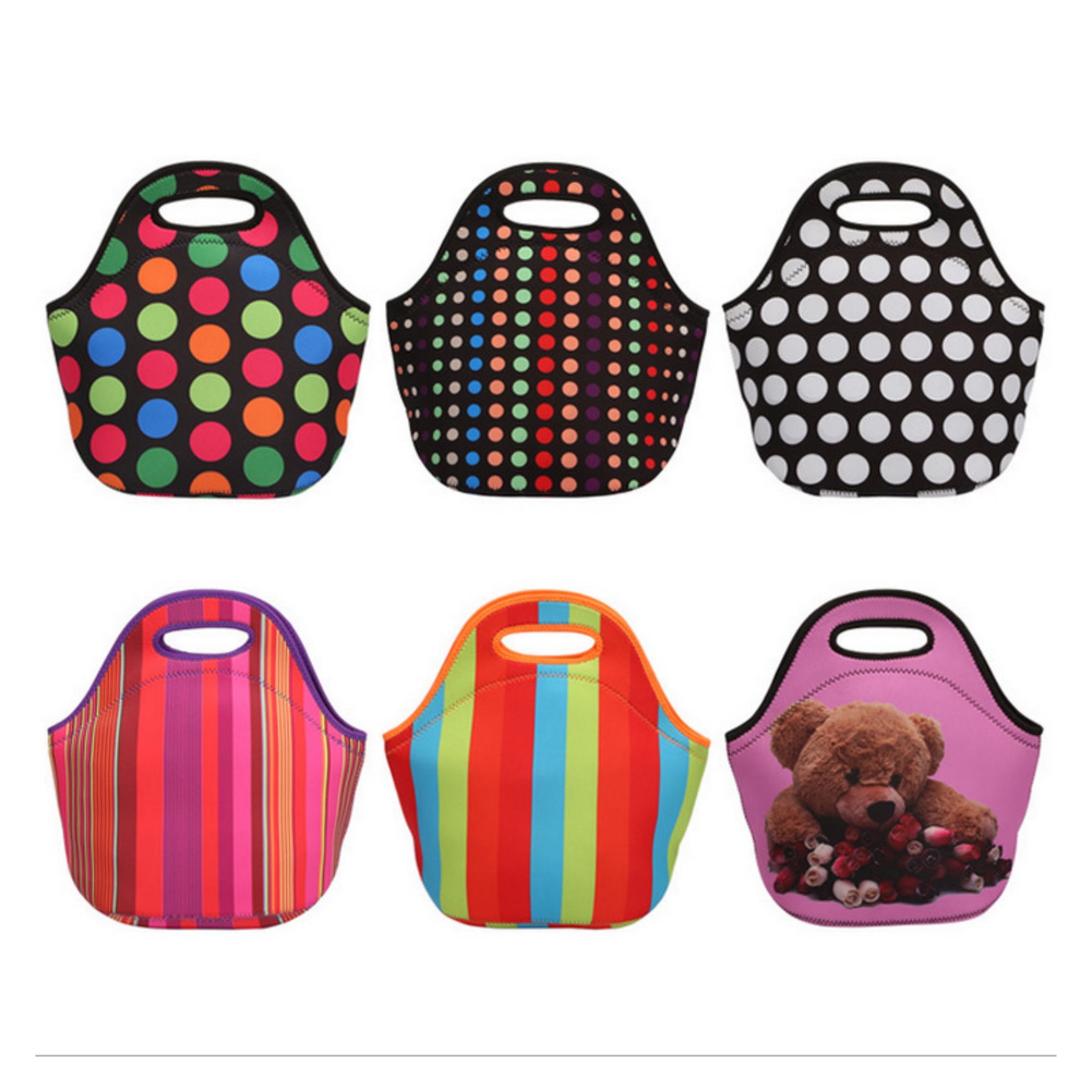 Insulated Neoprene Lunch Bag Item No#11458 - Image 2