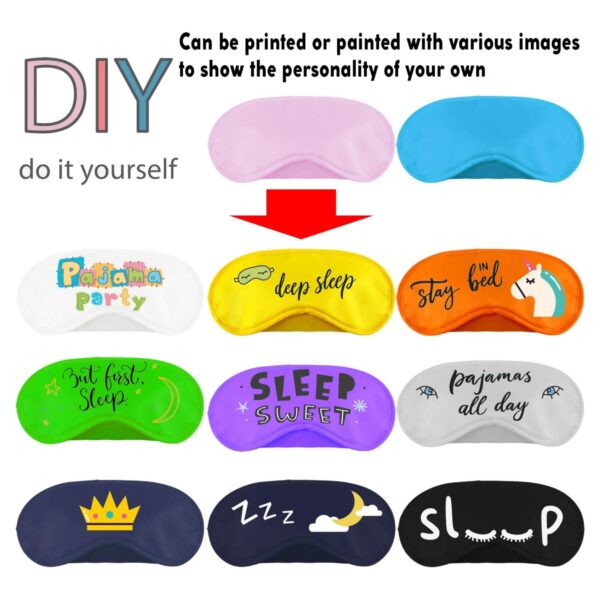 Blindfold Sleeping Eye Mask Item No#11460 - Image 4