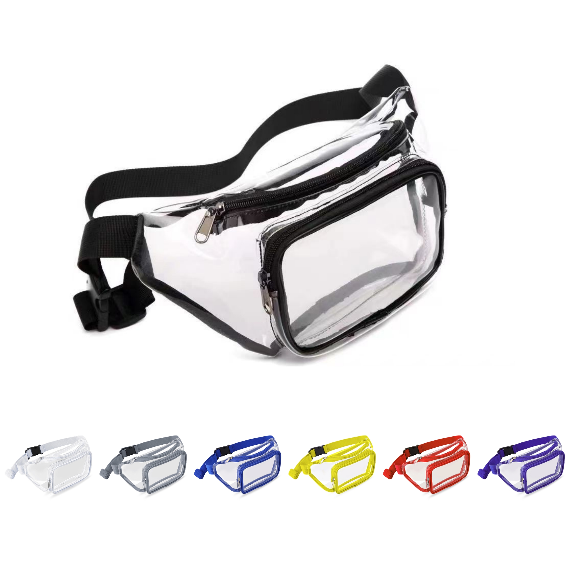 Stadium Approved Clear Fanny Pack Item No#11461 - Image 2