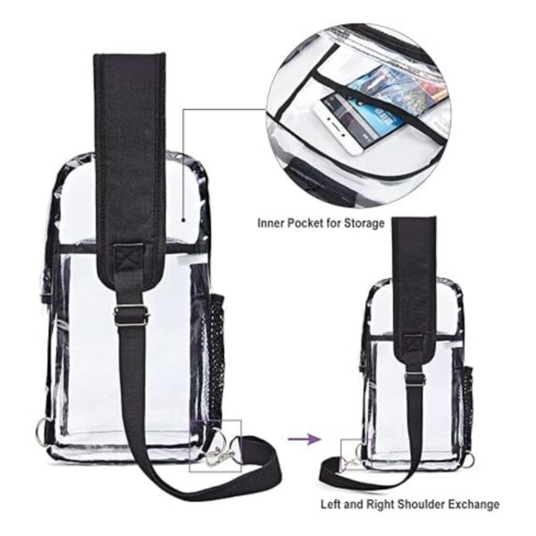 Clear Shoulder Bag Item No#11462 - Image 5