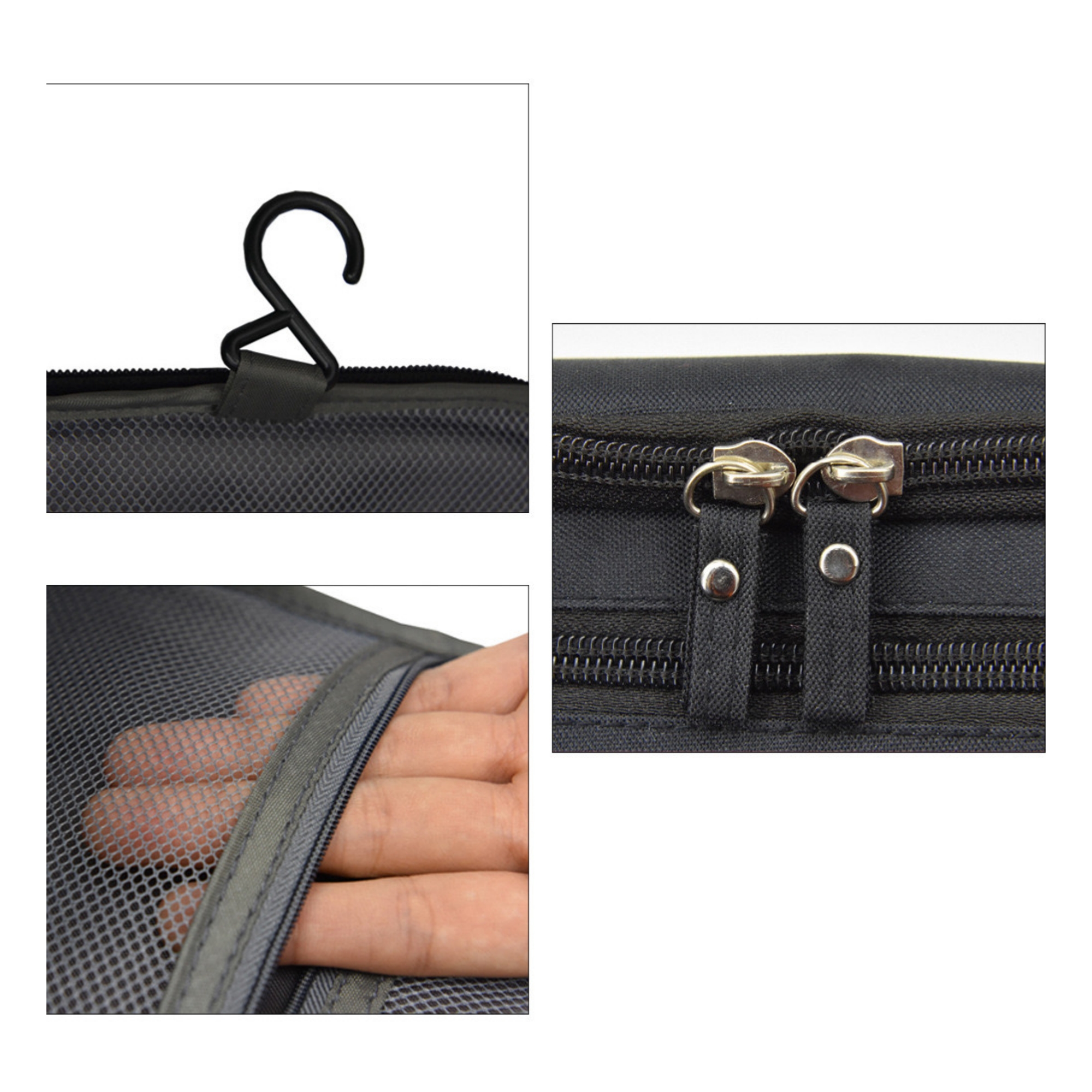 Hanging Travel Toiletry Bag Item No#11467 - Image 4