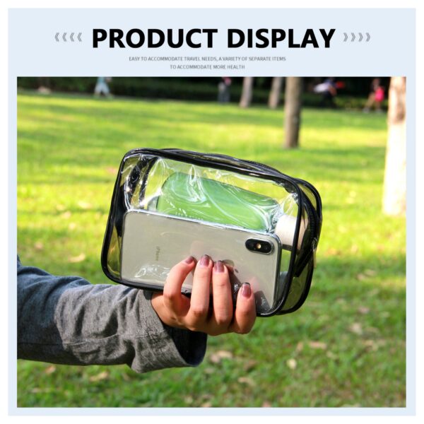 Clear Makeup Bag Item No#11469 - Image 6
