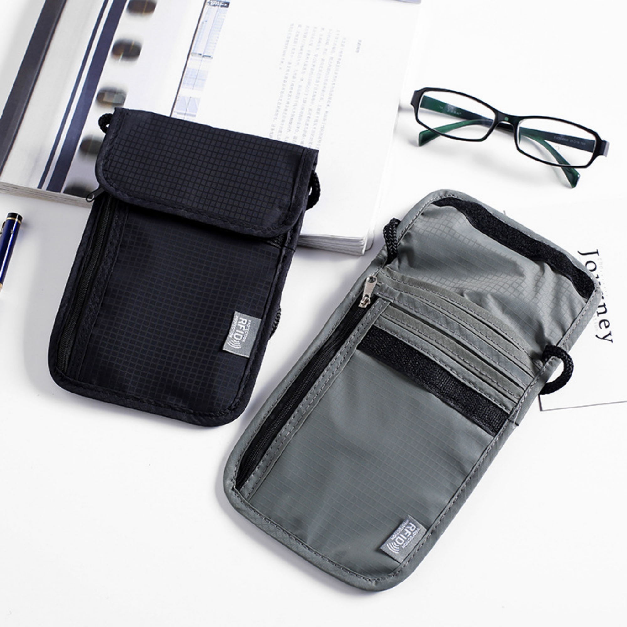 Neck Wallet For Travel Item No#11470 - Image 6