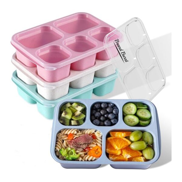 5-Compartments Lunch Box Item No#11477 - Image 2