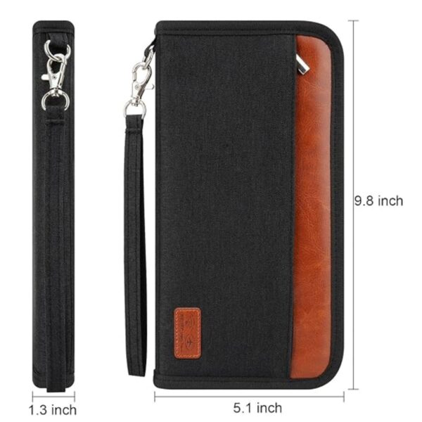 Rfid Passport Wallet Bag Item No#11488 - Image 3