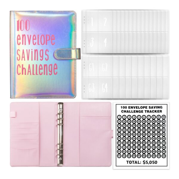 100 Envelope Saving Challenge Item No#11543 - Image 2