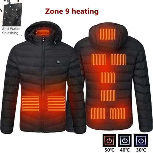 Heated Jacket For Men And Women Item No#11552 - Image 3