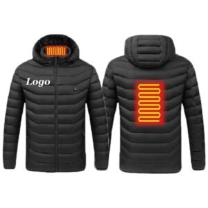 Solid Color 2 Zones Single Control Heated Jacket Item No#11553