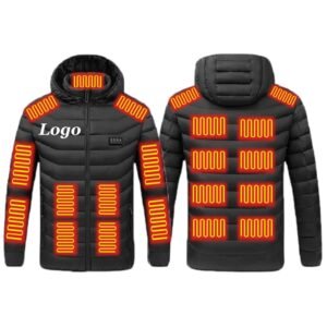 Solid Color 21 Zones Quad Control Heated Jacket Item No#11555