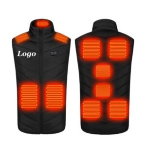 Solid Color 11 Zones Dual Control Heated Vest Item No#11559