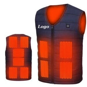 V Neck 10 Zones Single Control Heated Vest Item No#11561