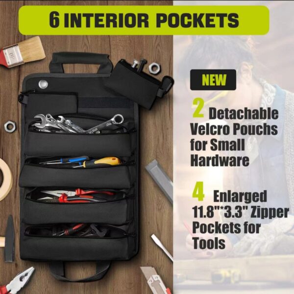 Roll Up Tool Bag Item No#11577 - Image 6