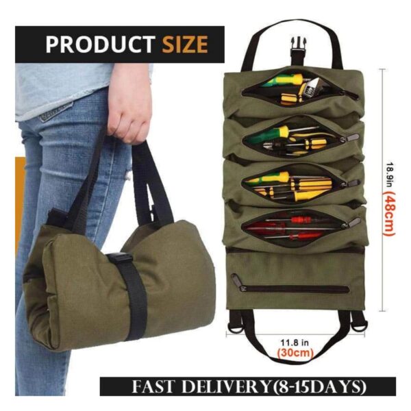Roll Up Tool Bag Item No#11578 - Image 3