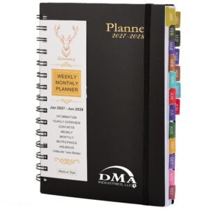 Jan 2027-June 2028 A5 200 Pages Spiral Planner Item No#11581