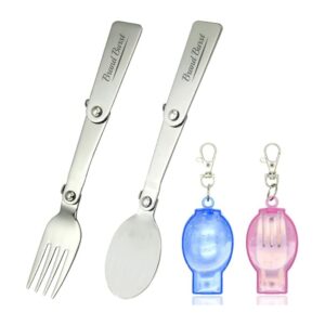 Camping Folding Spoon And Fork Set Item No#11605