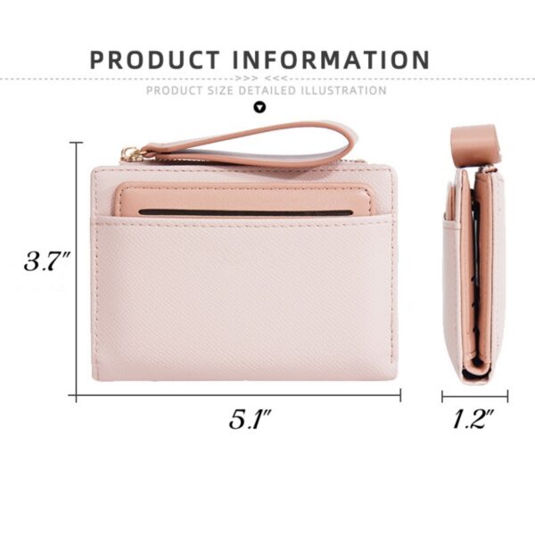 Multi-Functional Zipper Wallet With Card Slots Item No#12044 - Image 3