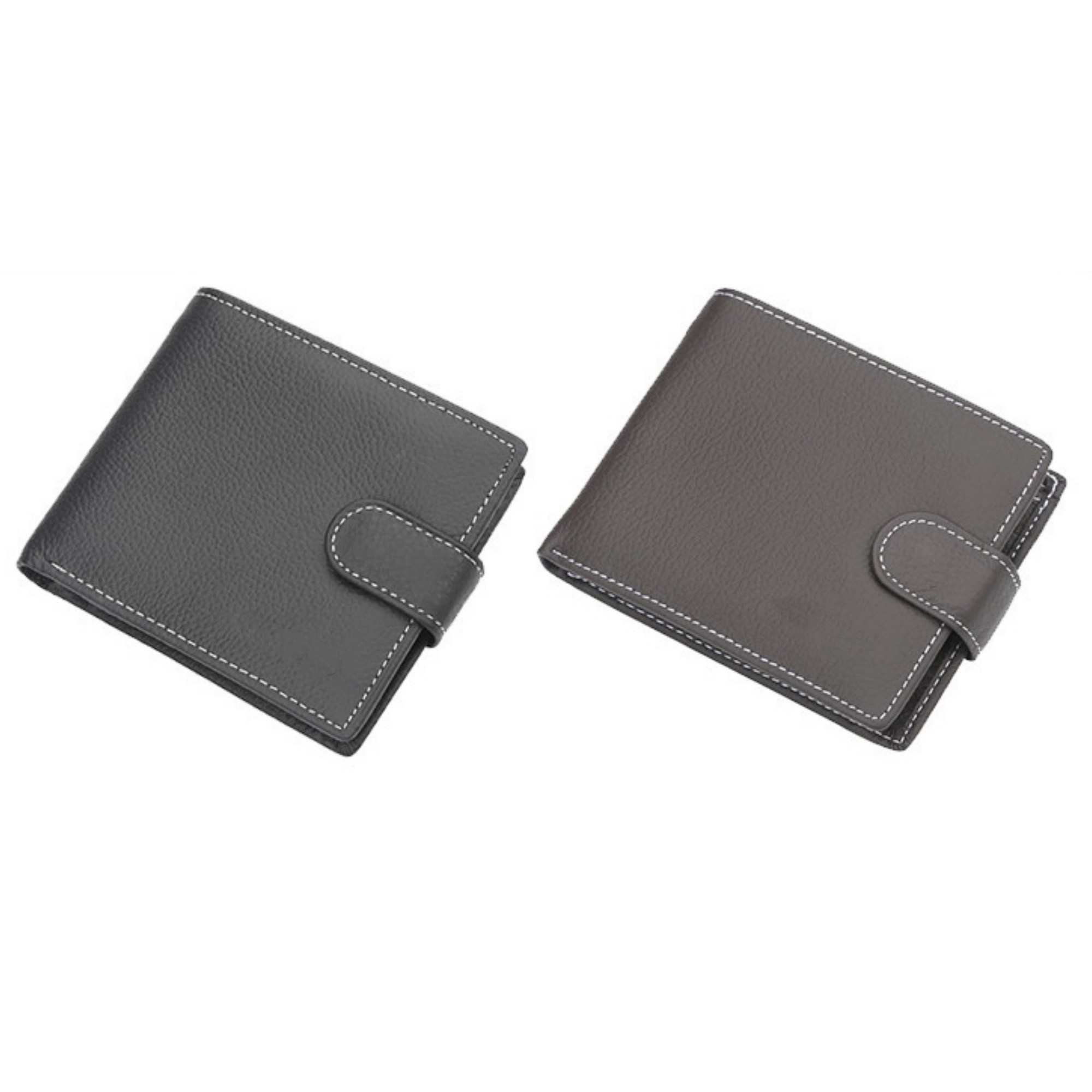 Men'S Leather Short Zipper Hasp Purse Item No#12046 - Image 2