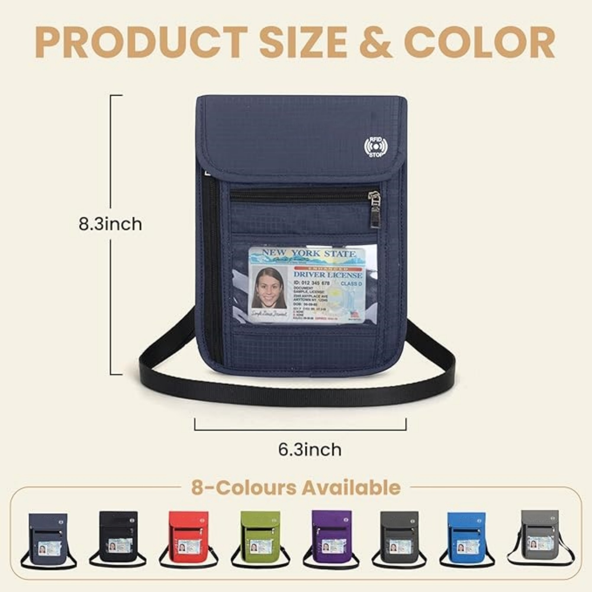 Rfid Passport Holder For Travel Item No#12072 - Image 3