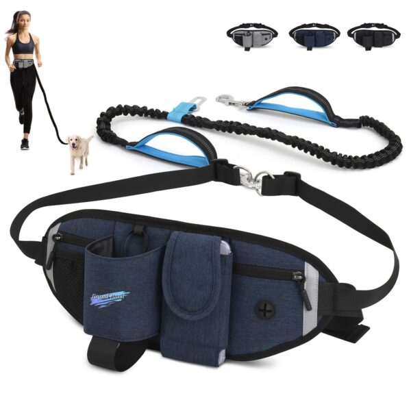 Waist Dog Leash Bag For Running Item No#12073