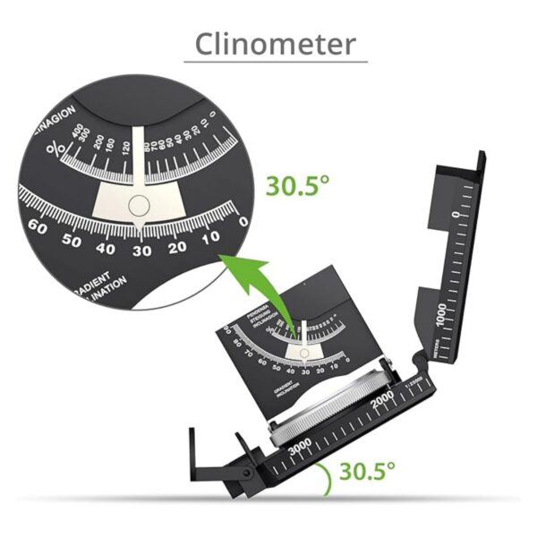 Professional Metal Waterproof Compass Item No#12084 - Image 5