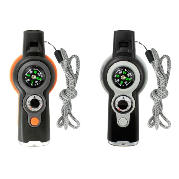7-In-1 Emergency Survival Function Whistle Item No#12091 - Image 2