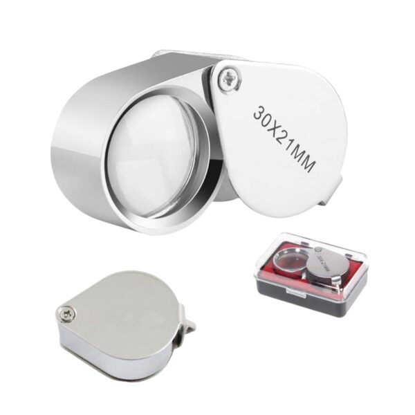 30X 21Mm Mini Folding Magnifier Item No#12096 - Image 2