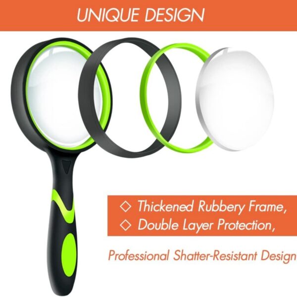10X 65Mm Handheld Magnifier Item No#12098 - Image 5