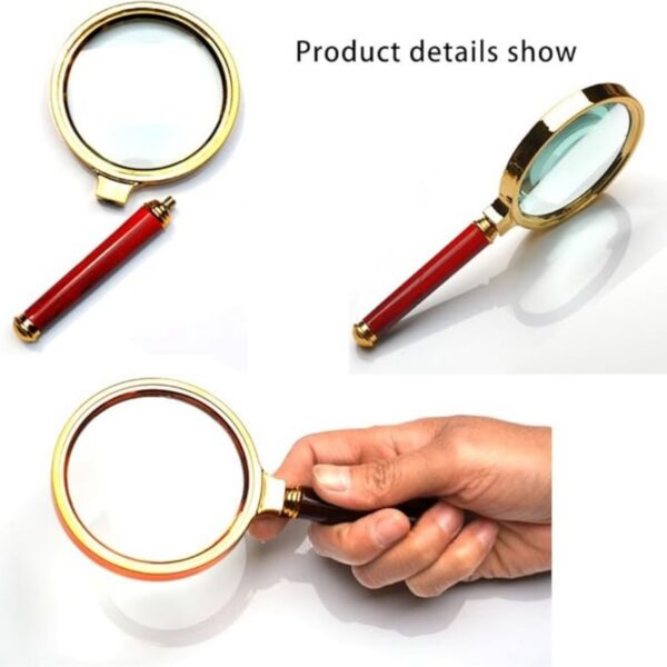 10X 100Mm Handheld Magnifier Item No#12106 - Image 4
