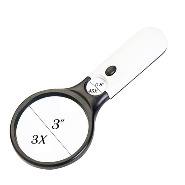 3X 45X Handheld Magnifier Item No#12110 - Image 3