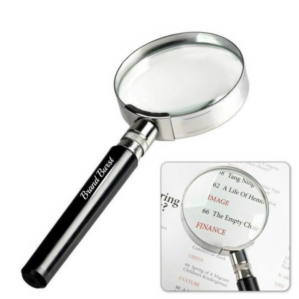 10X 50Mm Handheld Magnifier Item No#12117