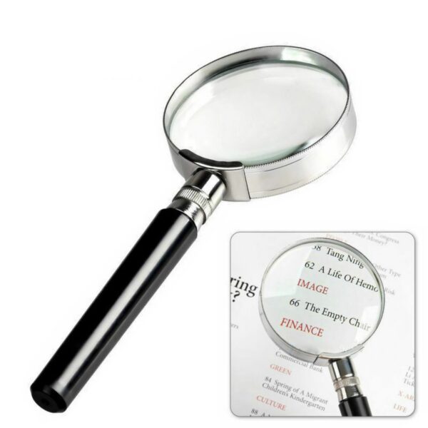 10X 60mm Handheld Magnifier Item No#12118 - Image 2