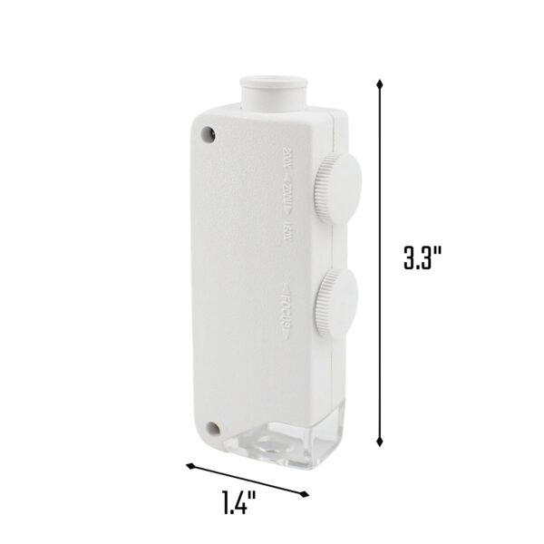 Mini 60X - 100X Zoom Led Lighted Microscope Item No#12141 - Image 3