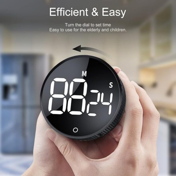 Large LED Display Magnetic Timer Item No#12145 - Image 5