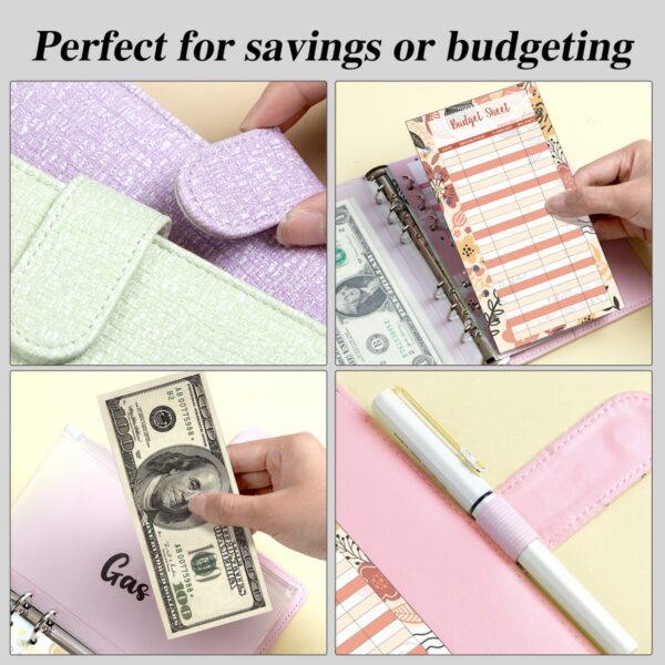 A6 Money Saving Challenge Binder Item No#12196 - Image 4