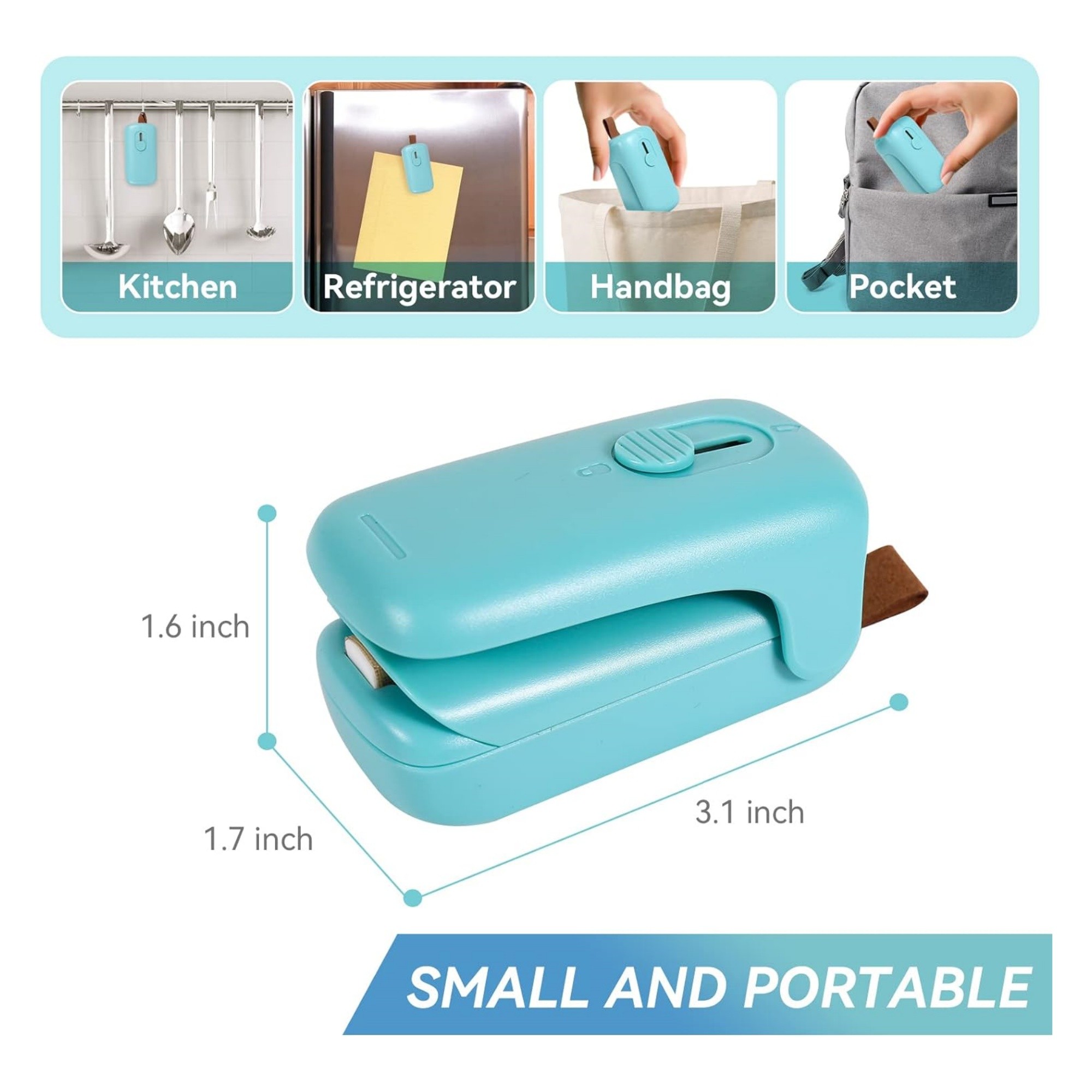 Mini Bag Sealer Item No#12220 - Image 3