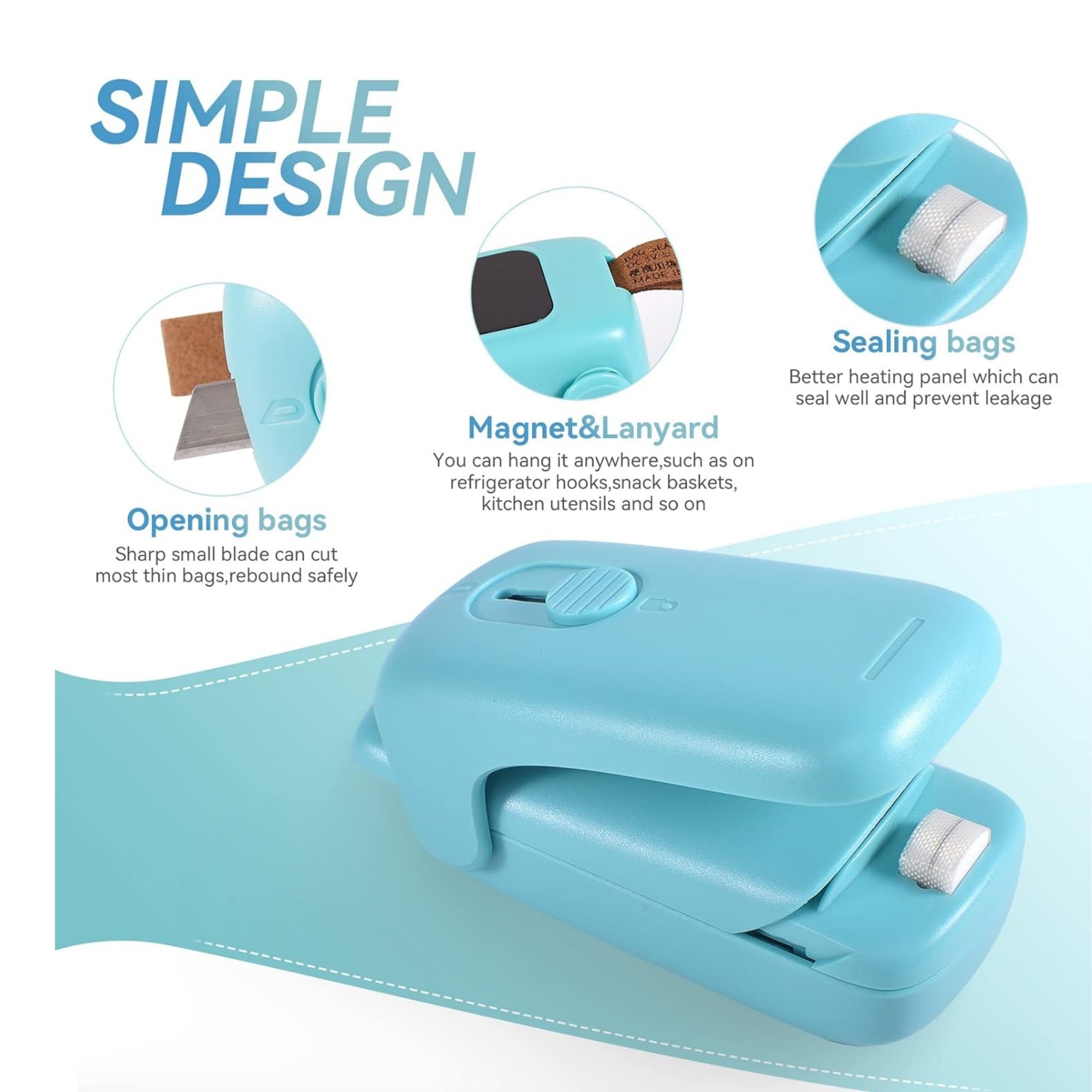 Mini Bag Sealer Item No#12220 - Image 4