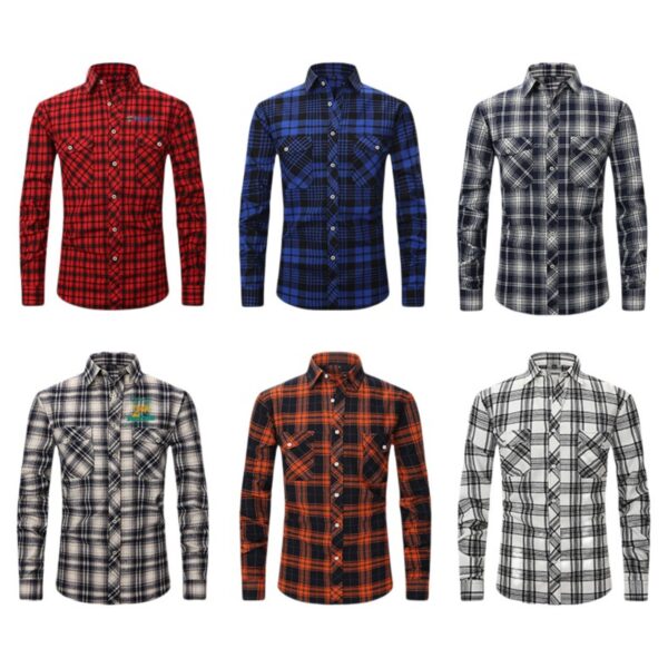 Long Sleeve Lightweight 2 Pockets Casual Shirt Item No#12350