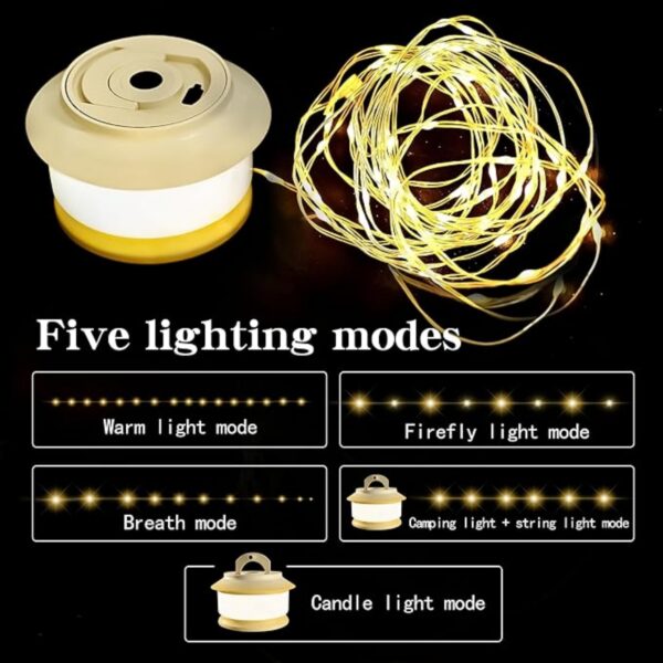 Retractable Waterproof String Lights Item No#12355 - Image 3