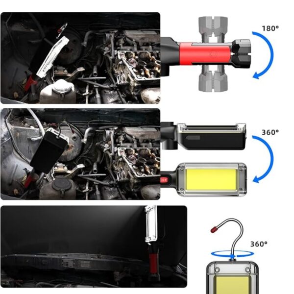 Rechargeable Led Work Lights Item No#12361 - Image 4
